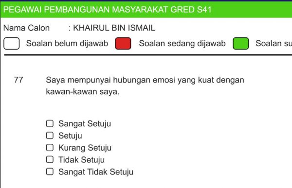 Saya mempunyai hubungan emosi yang kuat dengan kawan-kawan saya
