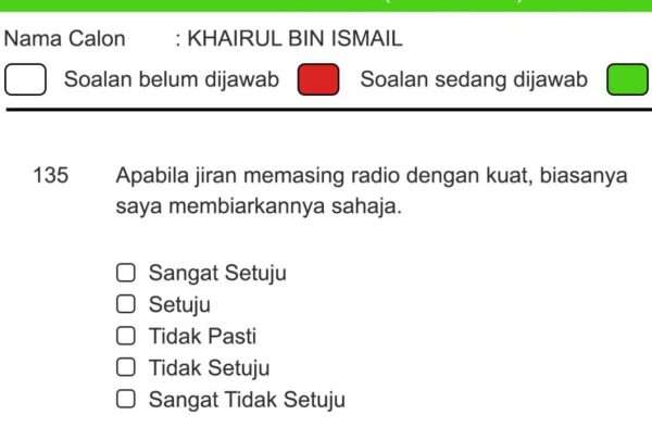 Apabila jiran memasing radio dengan kuat, biasanya saya membiarkannya sahaja