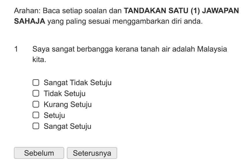 Saya sangat berbangga kerana tanah air adalah Malaysia kita