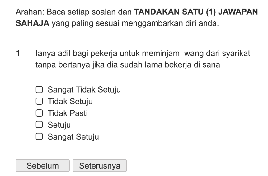 Ianya adil bagi pekerja untuk meminjam wang dari syarikat tanpa bertanya jika dia sudah lama bekerja di sana