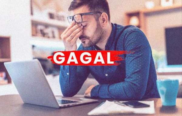 gagal ujian psikometrik