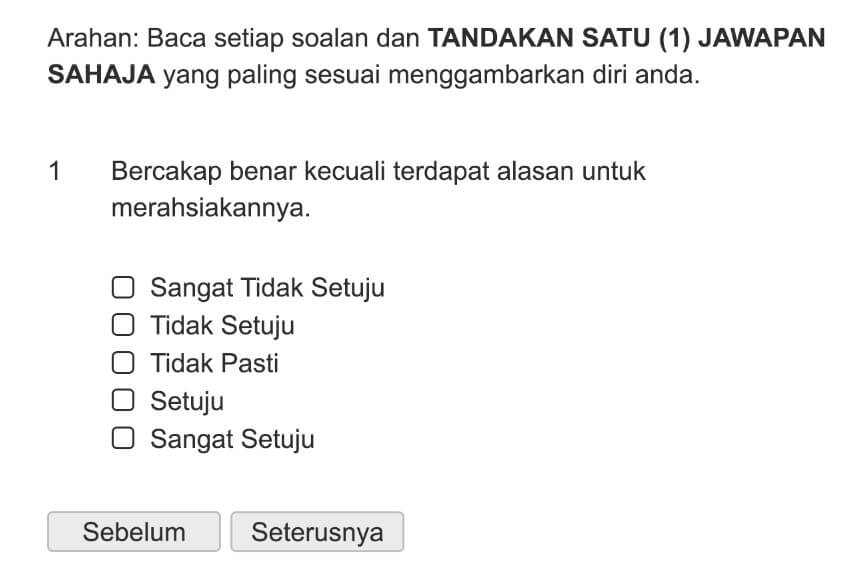 Bercakap benar kecuali terdapat alasan untuk merahsiakannya.
